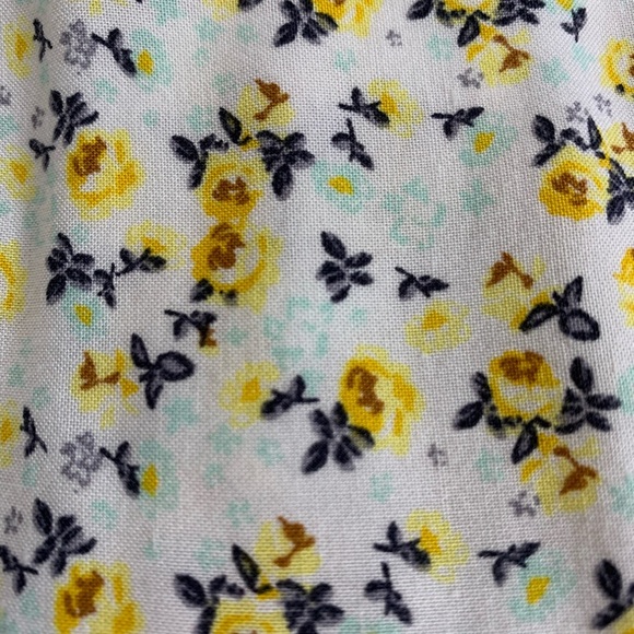 H&M Divided Yellow Floral Patterned Dress - Picture 5 of 11